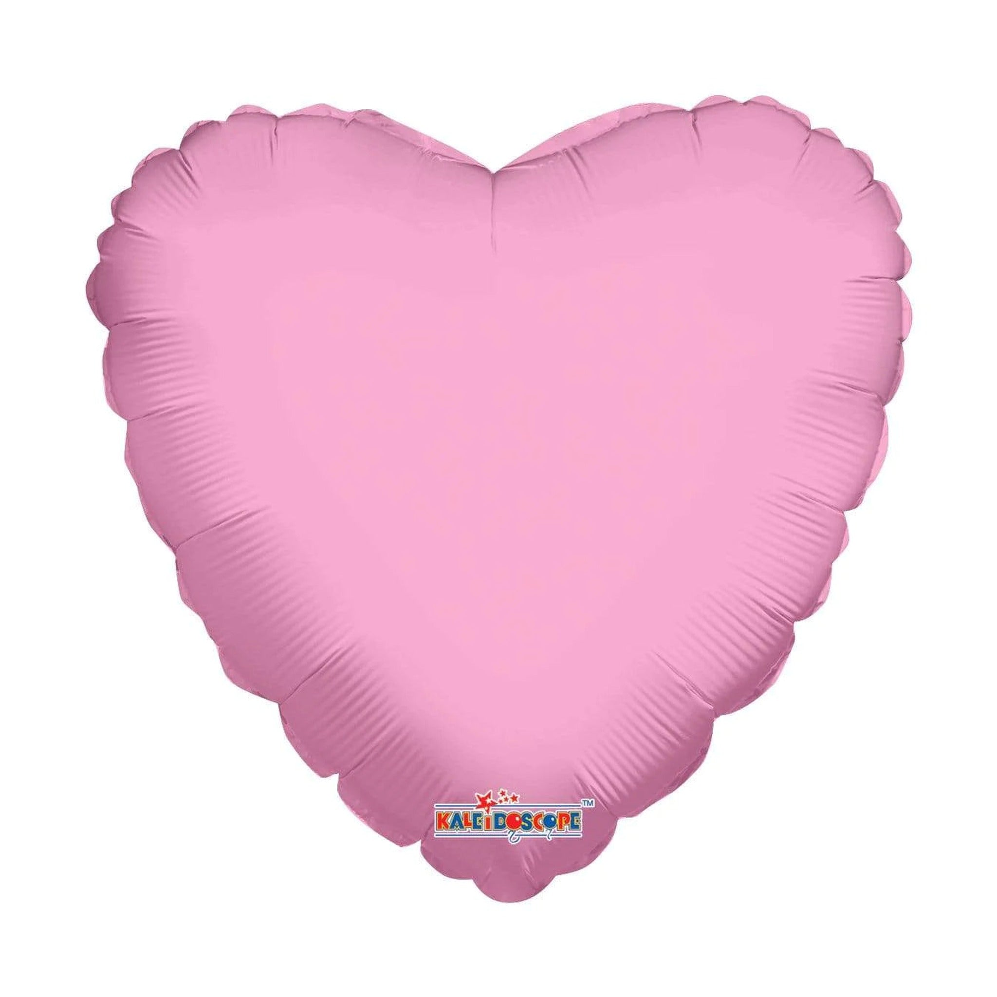 Heart Baby Pink Foil Balloon 18"